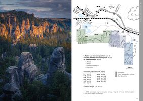 Nový horolezecký průvodce - Adršpašské skály 1. díl, náhled stránka 38-39